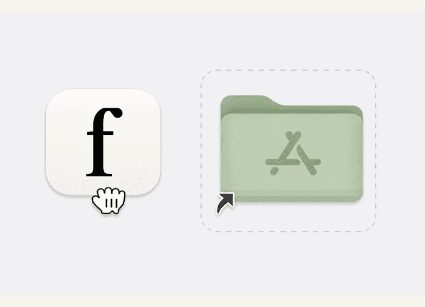 Drag Flownote to Applications